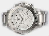 TAG Heuer Link CJF1310.BA0580 Quartz Chronograph White Dial Watch