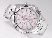 TAG Heuer Link CJF2111.BA0576 White Stainless Steel Strap Mens 41mm Watch