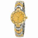 Tag Heuer Link Diamond Champagne Dial & Yellow Gold Ladies Watch WAT1451.BB0955