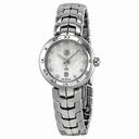 Tag Heuer Link Diamond Mother of Pearl Dial Stainless Steel Ladies Watch WAT1417.BA0954