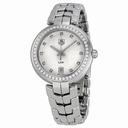 Tag Heuer Link Diamond Silver Dial Stainless Steel Ladies Watch WAT1316BA0956