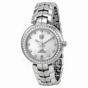 Tag Heuer Link Lady Automatic Diamond Mother of Pearl Dial Stainless Steel Ladies Watch WAT2314.BA0956