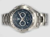 TAG Heuer Mercedes Benz SLR CAG2110.FC6209 Silver Stainless Steel Strap 45.1mm Blue Dial Watch