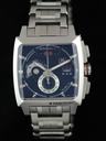 TAG Heuer Monaco CAL2110.FC6257 Stainless Steel Case Square Blue Dial Watch