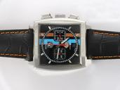 TAG Heuer Monaco Cw211A.fC6228 Multicolor Dial 40x40mm Quartz Chronograph Watch