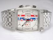 TAG Heuer Monaco Cw211A.fC6228 Multicolor Dial 40x40mm Silver Stainless Steel Strap Watch