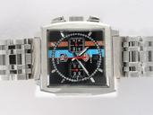 TAG Heuer Monaco Cw211A.fC6228 Rectangle Mens Quartz Chronograph Watch