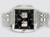 TAG Heuer Monaco Monaco Calibre 12 Quartz Stainless Steel Bezel Watch