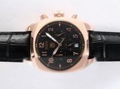 TAG Heuer Monza CJF1310.BA0580 Automatic 38mm Black Dial Watch