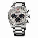 Tudor Fastrider Silver Dial Chronograph Stainless Steel Men's Watch 42000-SVASS