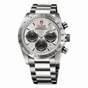 Tudor Fastrider Silver Dial Chronograph Stainless Steel Men's Watch 42000-SVSSS