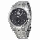 Tudor Glamour Mechanical Grey Dial Stainless Steel Watch 57000-GYSS