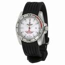 Tudor Hydronaut II White Dial Black Rubber Ladies Watch 24060-WSBKRS