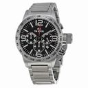 TW Steel Canteen 40mm Black Dial Stainless Steel Unisex Watch TW301