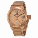 TW Steel Canteen 40mm Rose Dial Rose Gold-plated Unisex Watch TW303