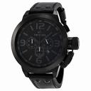 TW Steel Canteen 50 MM Cool Black Black Dial Chronograph Men's Watch TW821