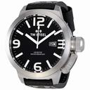 TW Steel Canteen Black Leather Black Dial Men's Watch TW22N