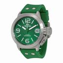 TW Steel Canteen Green Dial Green Silicone Men's Watch TW505
