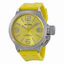 TW Steel Canteen Yellow Dial Yellow Silicone Men's Watch TW520