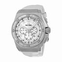 TW Steel CEO Tech 44 MM Mother of Pearl Chronograph Dial White Leather Unisex Watch CE4015