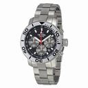 TW Steel Grandeur  Chronograph Black Dial Stainless Steel Men's Watch TW706