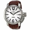 TW Steel Grandeur Swiss Automatic White Dial 48mm Men's Watch TWA95