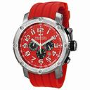 TW Steel Grandeur Tech 48mm Red Dial Chronograph Men's Watch TW125