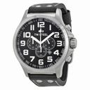 TW Steel Pilot Chronograph Black Leather Men's Watch TW413
