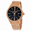 TW Steel Slim Line Black Dial Rose Gold-tone Stainless Steel Men's Watch TW1308