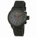 TW Steel Lucas Di Grassi Black Dial Black Leather Men's Watch TW652