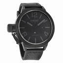 U Boat Classico Black Dial Black Rubber Automatic Men's Watch 5573