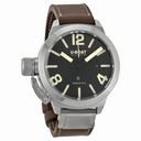 U Boat Classico Black Dial Brown Leather Men's Watch 7127