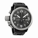 U Boat Flightdeck Black Carbon Fiber Black Leather Men's Watch 6120