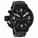 U Boat Flightdeck Z 50 CAB 3 Black Dial Chronograph Black Leather Men's Watch 6121
