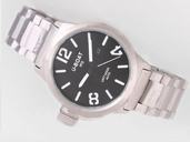 U-Boat Italo Fontana 2060 Manual Winding Black Dial Round Watch