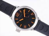 U-Boat Italo Fontana 2060 Round Manual Winding Black Dial Watch