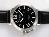 U-Boat Italo Fontana 2060 Stainless Steel Case Round Black Dial Watch