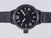 U-Boat Italo Fontana 5571 Round Black Dial Rose Gold Case Watch