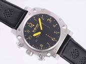 U-Boat Thousands Of Feet 1918 Black Dial Manual Winding Round Watch