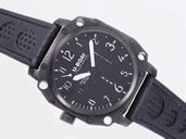 U-Boat Thousands Of Feet 1918 PVD Bezel Manual Winding Black Dial Watch