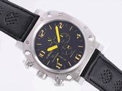 U-Boat Thousands Of Feet 1965 Automatic 50mm Black Dial Watch