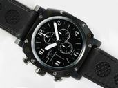 U-Boat Thousands Of Feet 1965 Manual Winding Black Dial Watch