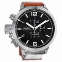U-Boat Black Dial Light Brown Leather Men's Watch 378