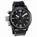 U-Boat Black Dial Rubber Men's Watch 1021