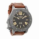 U-Boat Black Titanium Leather Automatic Men's Watch 6471