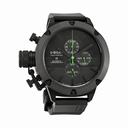 U-boat Classico 53mm Black Dial Titanium Men's Watch 6548
