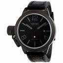 U-Boat Classico AB 4/2 Carbon Fiber Dial Automatic Black Rubber Men's Watch 5569