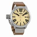 U-Boat Classico Beige Dial Brown Leather Men's Watch 7126