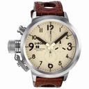 U-Boat Flightdeck Beige Stainless Steel Leather Automatic Men's Watch 6118