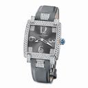 Ulysse Nardin Caprice Anthracite Grey Dial Satin Strap Automatic Ladies Watch 130-91AC-609
